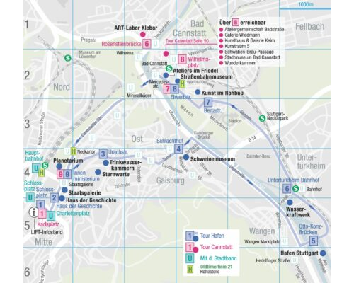 Stadtplan Tour Hafen